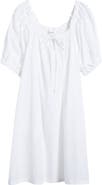 Nordstrom Tie Front Cotton Nightgown