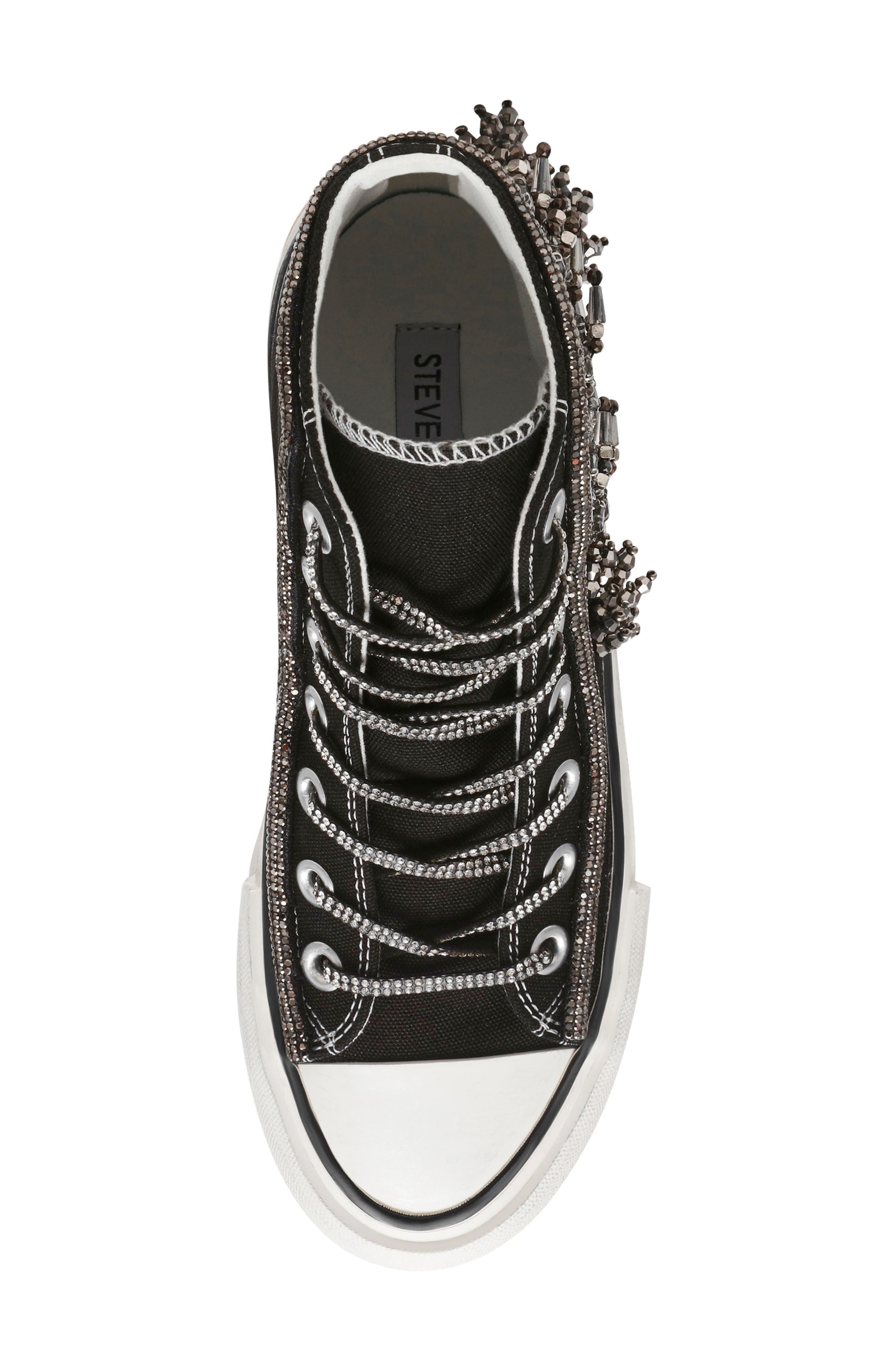 Steve Madden Mistic Beaded Platform Sneaker, Alternate, color, 