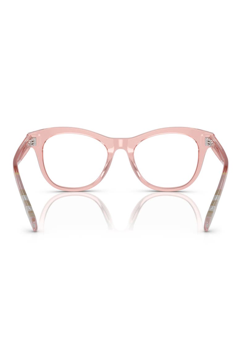 44mm Small Cat Eye Optical Glasses, Alternate, color, PINK / DEMO LENS
