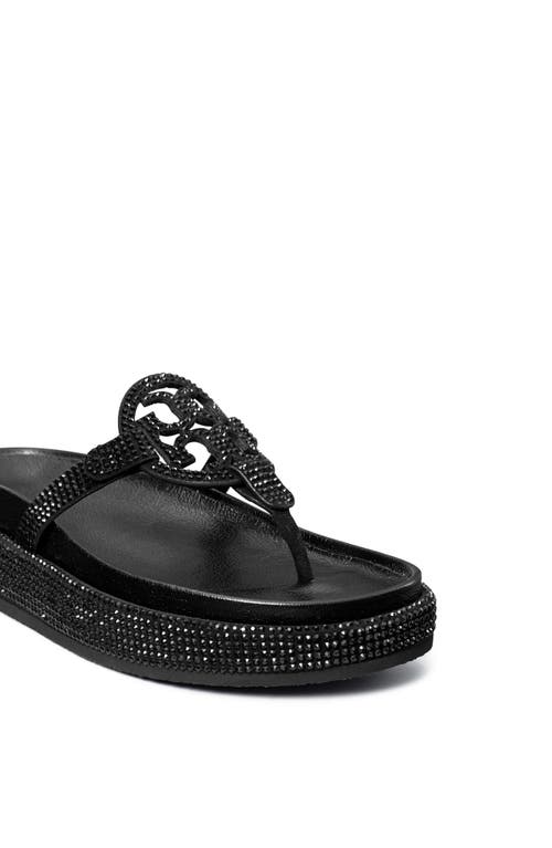 Tory Burch Miller Cloud Sandal In Perfect Black