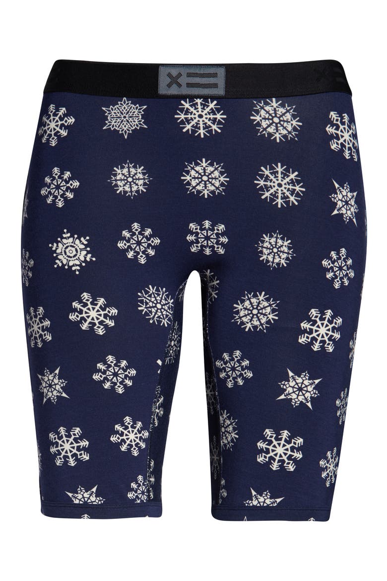 Snowflake Boxer Briefs, Alternate, color, NAVY