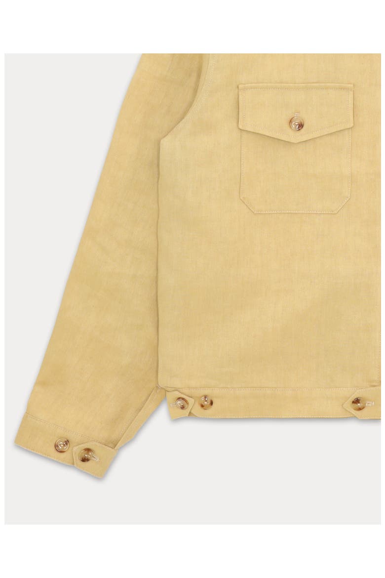 Albert Linen Jacket, Alternate, color, Camel