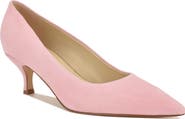 Nine West Siskp Pointed Toe Kitten Heel Pump