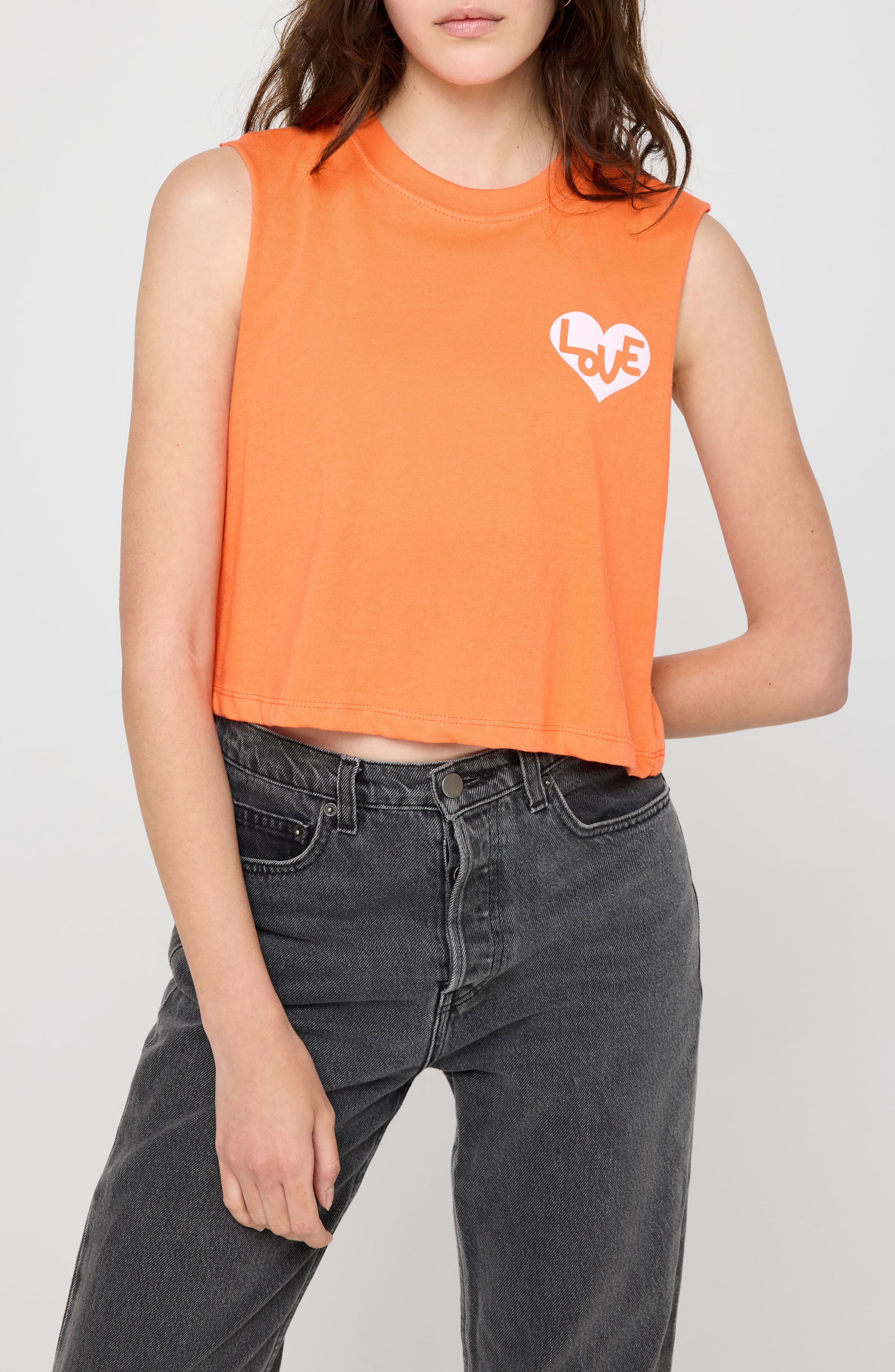 Spiritual Gangster Love Callie Crop Tank