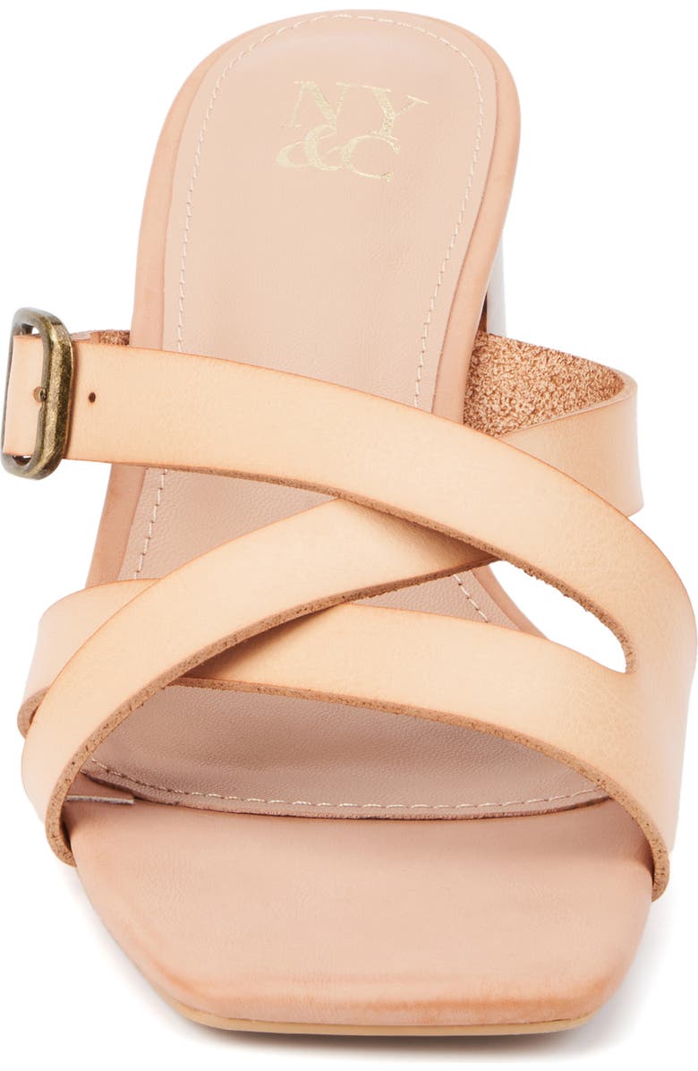 NEW YORK AND COMPANY Fantasia Heeled Sandal, Alternate, color, Nude
