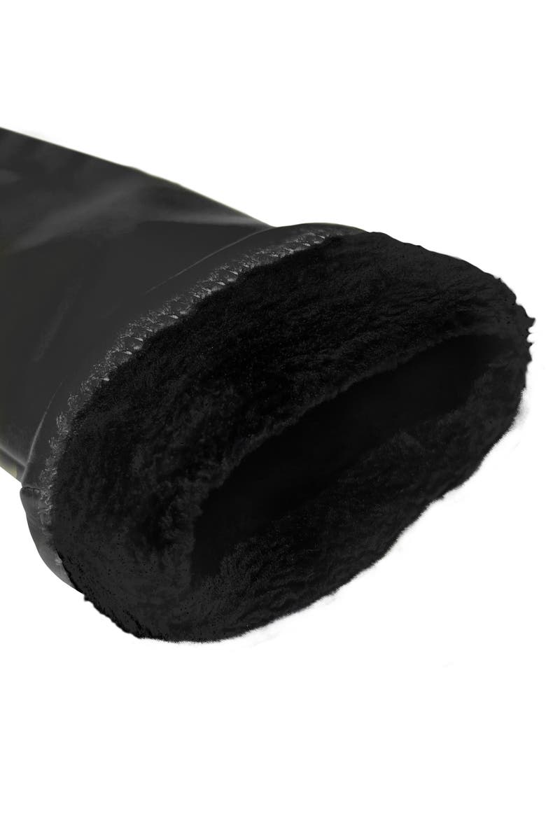 Extra long Premium Lamb Leather Touchscreen Gloves, Alternate, color, black