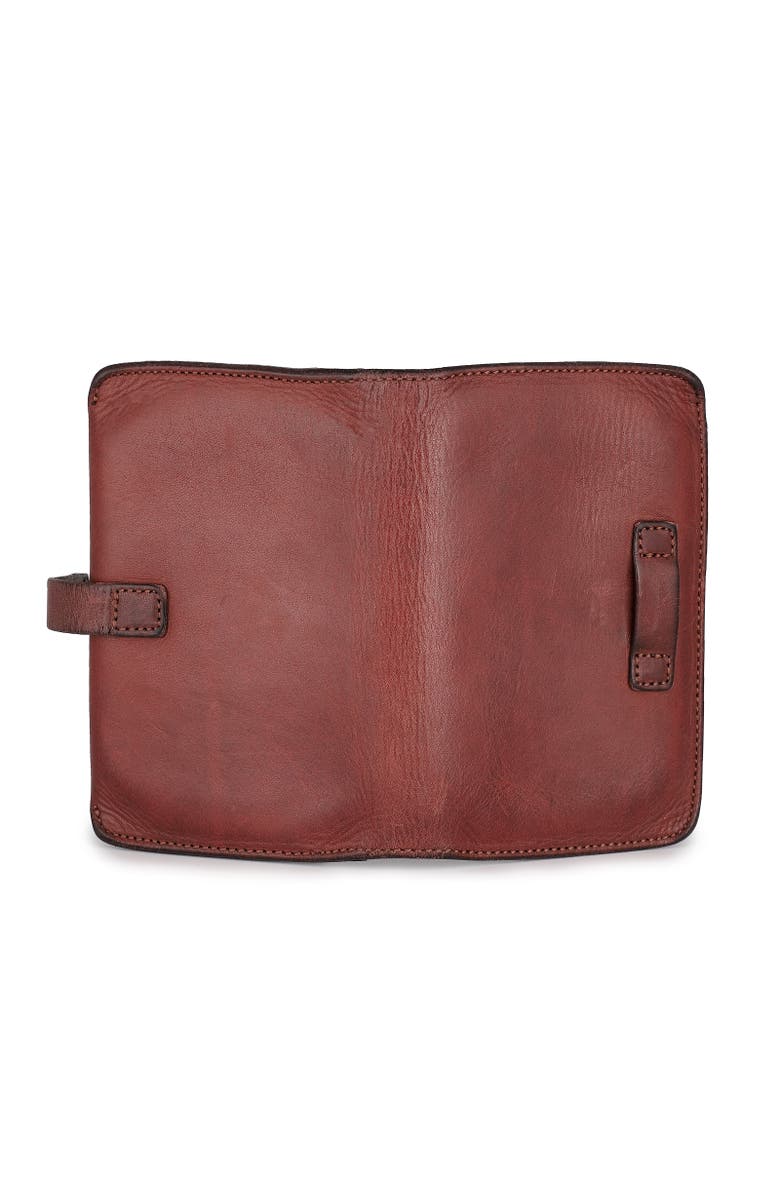 OLD TREND Leeds Genuine Leather Bifold Passport Holder, Alternate, color, Brown