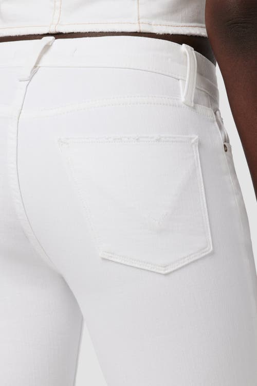 Hudson Jeans Nico Mid-rise Ankle Jean In White