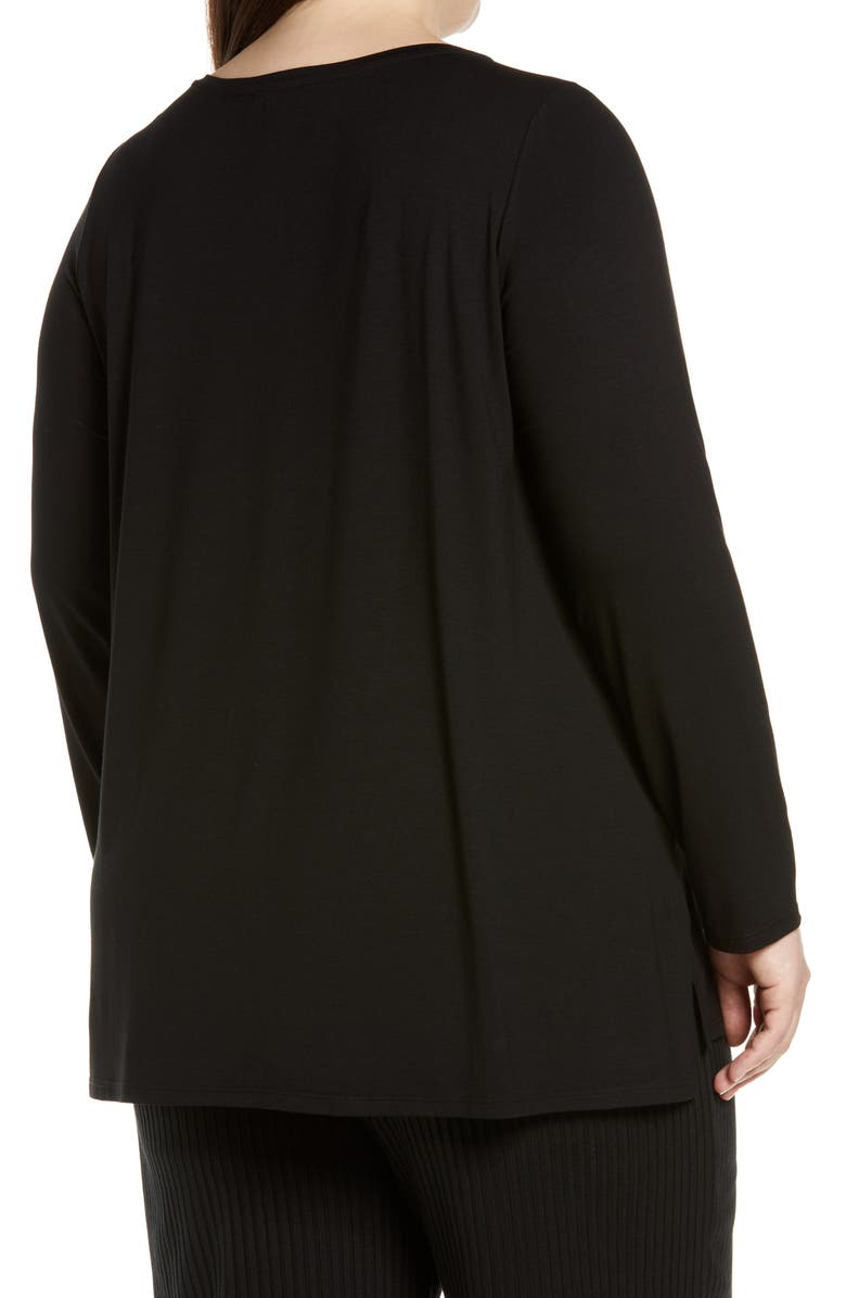 Eileen Fisher Long Sleeve Top, Alternate, color,