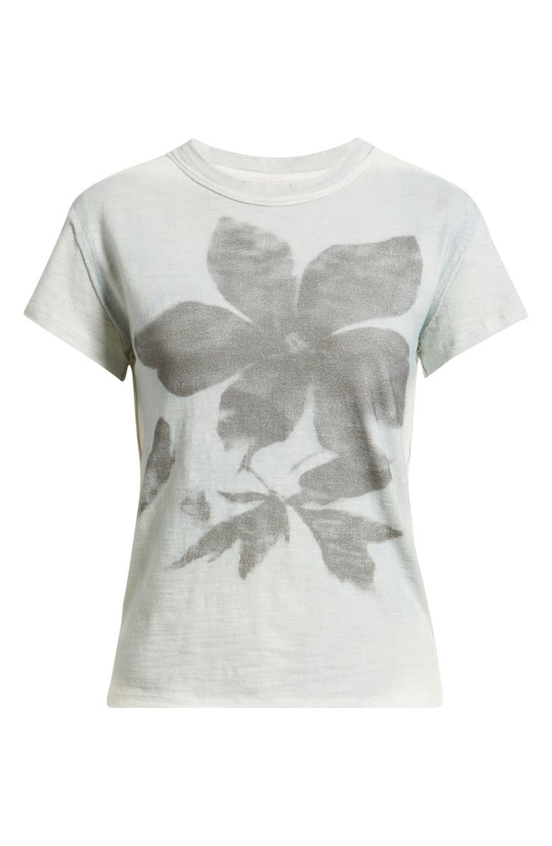 Free People Wall Flower T-Shirt, Main, color, Washed Navy/ Blue Combo