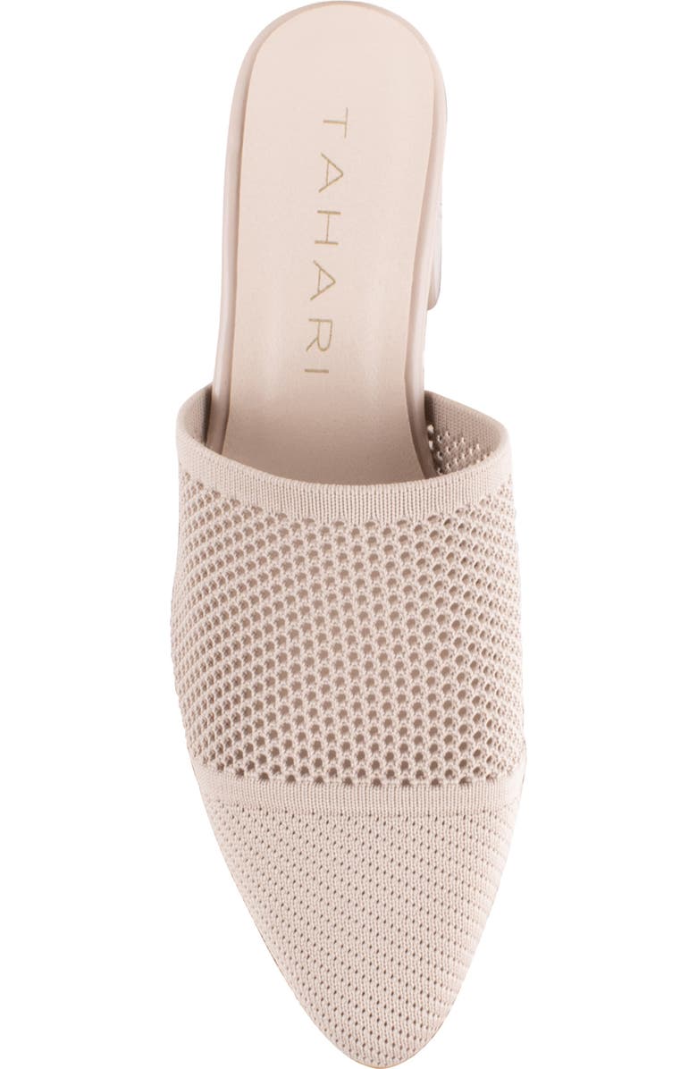 Tahari Santorini Knit Mule, Alternate, color, Natural
