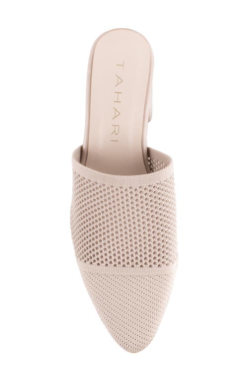 Tahari Santorini Knit Mule In Brown