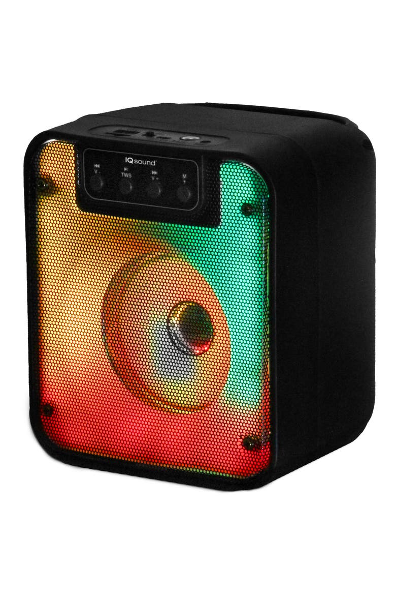 4 Inch Portable Bluetooth Speaker with TWS, Alternate, color, Black