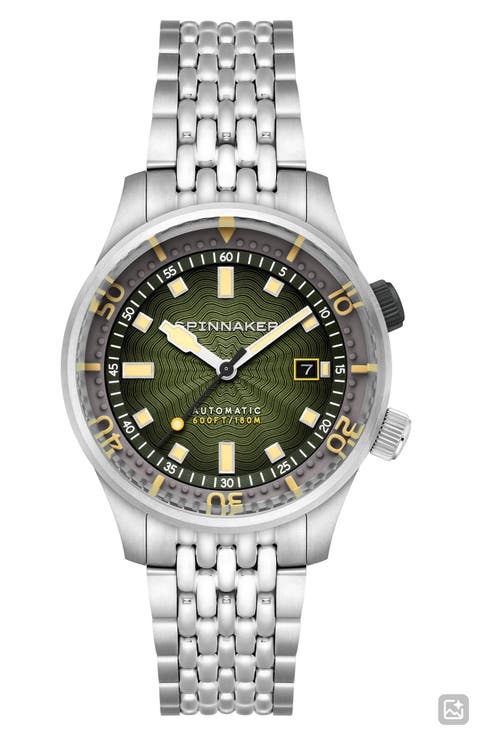 Bradner Automatic Bracelet Watch, 42mm
