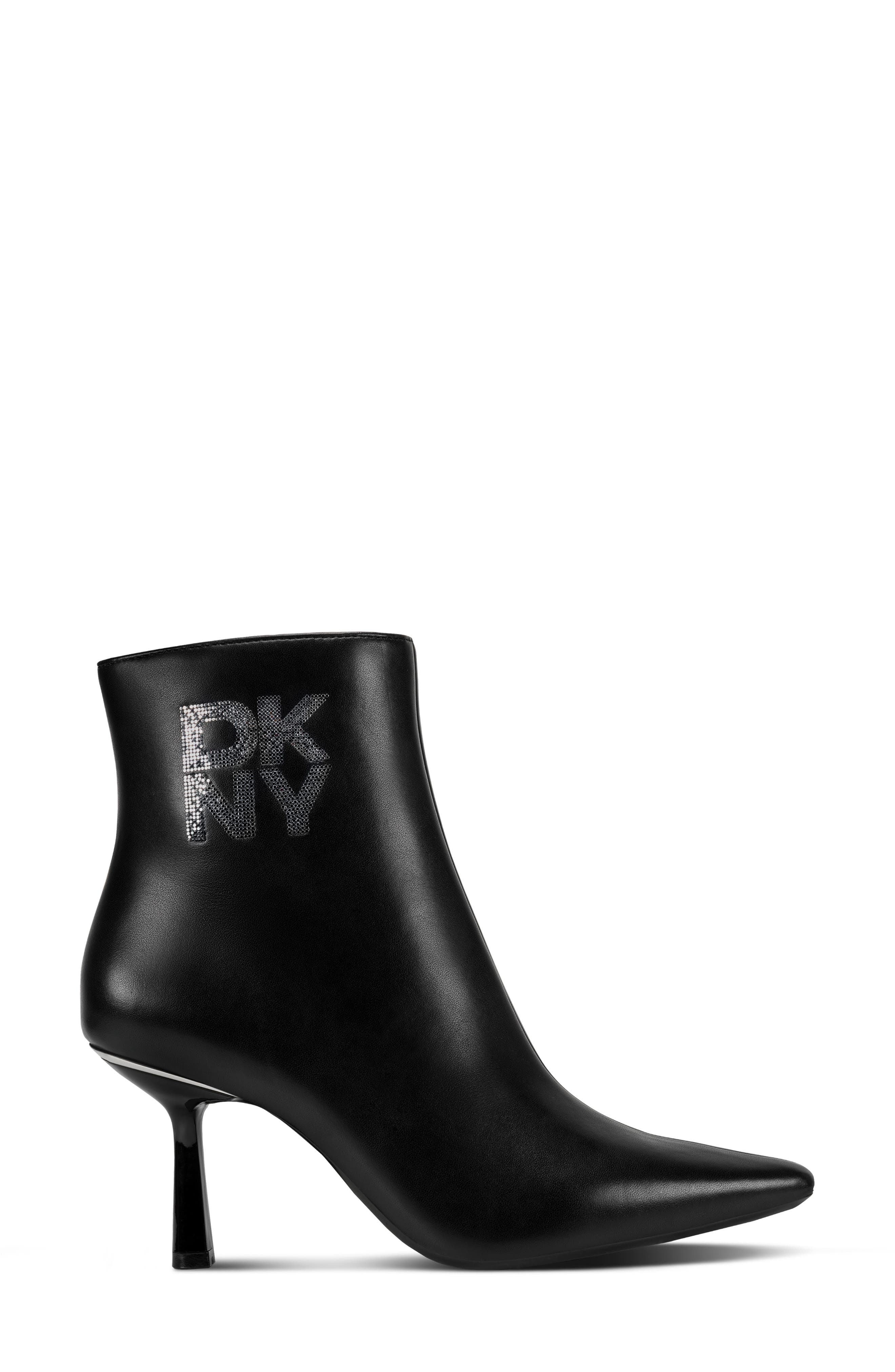 DKNY Niomi Bootie, Alternate, color, Black