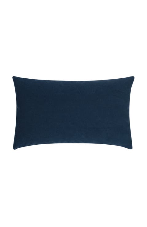 Plush Velvet Indoor & Outdoor Woven Accent Pillow