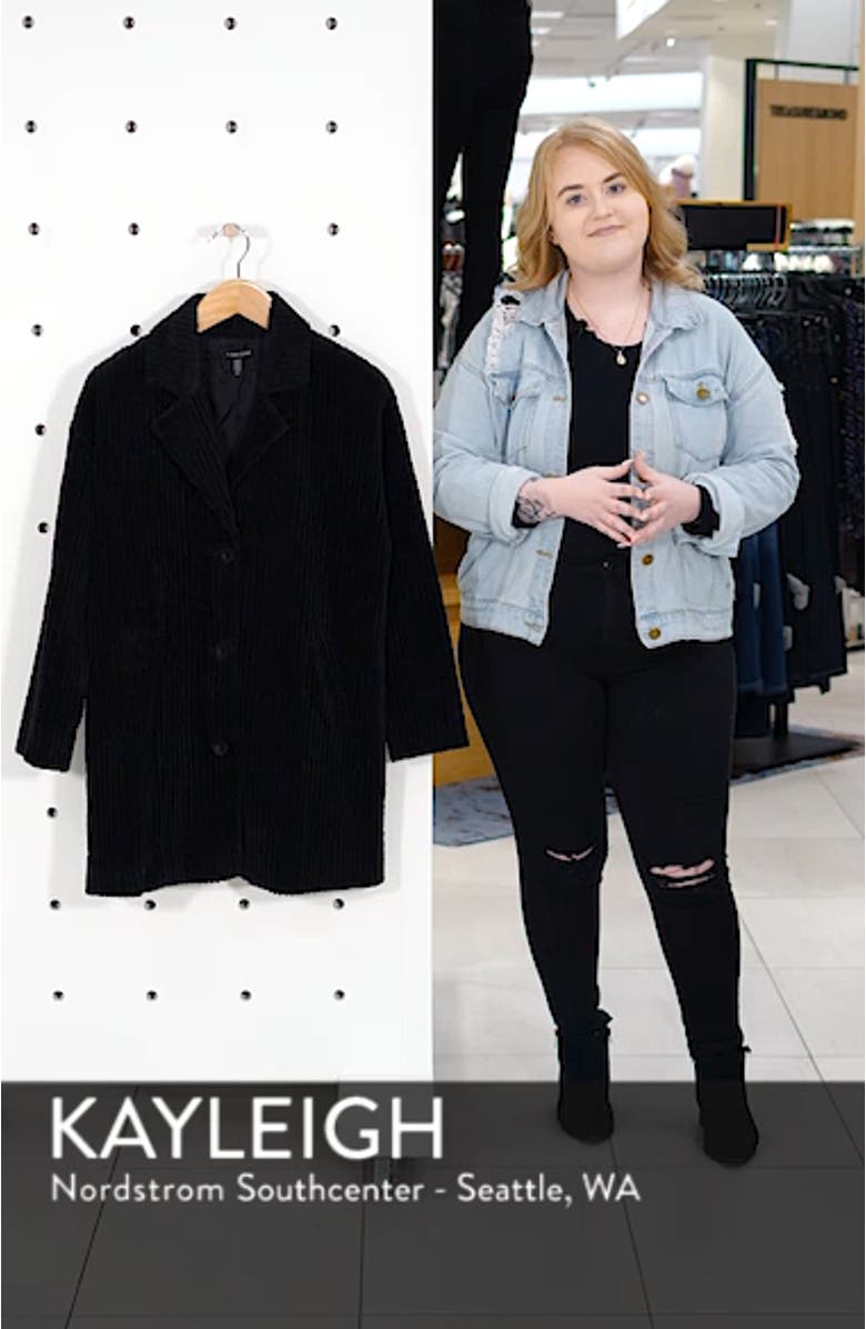 Organic Cotton Corduroy Coat, sales video thumbnail