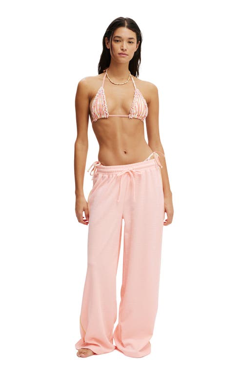 COTTON ON BODY COTTON ON BODY RIB WIDE LEG BEACH PANT 