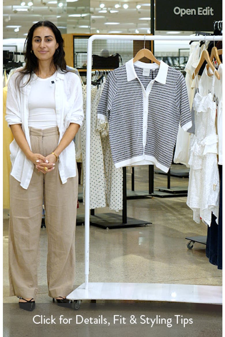 Gaelle Polo Cardigan video