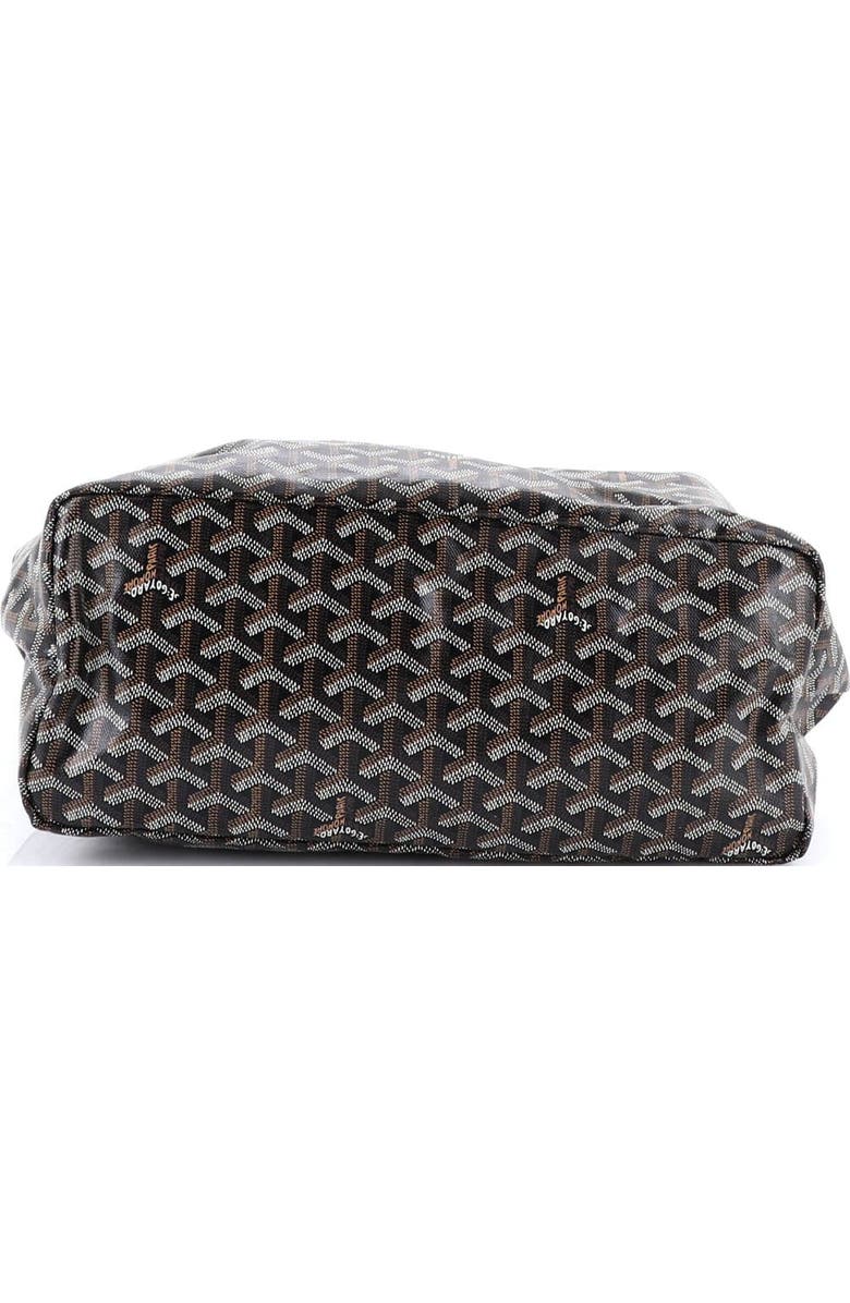 Pre-Owned Goyard Saint Louis Tote Coated Canvas PM, Alternate, color, Black