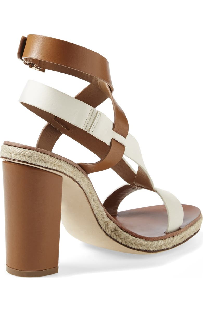 Tory Burch 'Marbella' Ankle Strap Leather Sandal, Alternate, color,