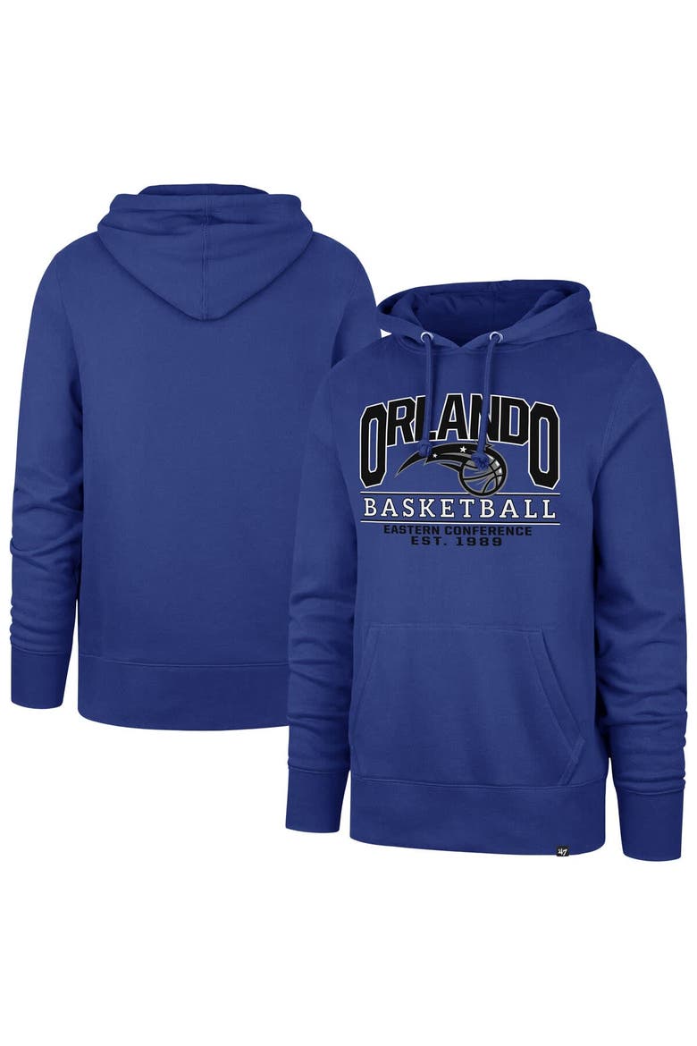 Unisex '47  Blue Orlando Magic Good Call Headline Pullover Hoodie, Main, color, Blue