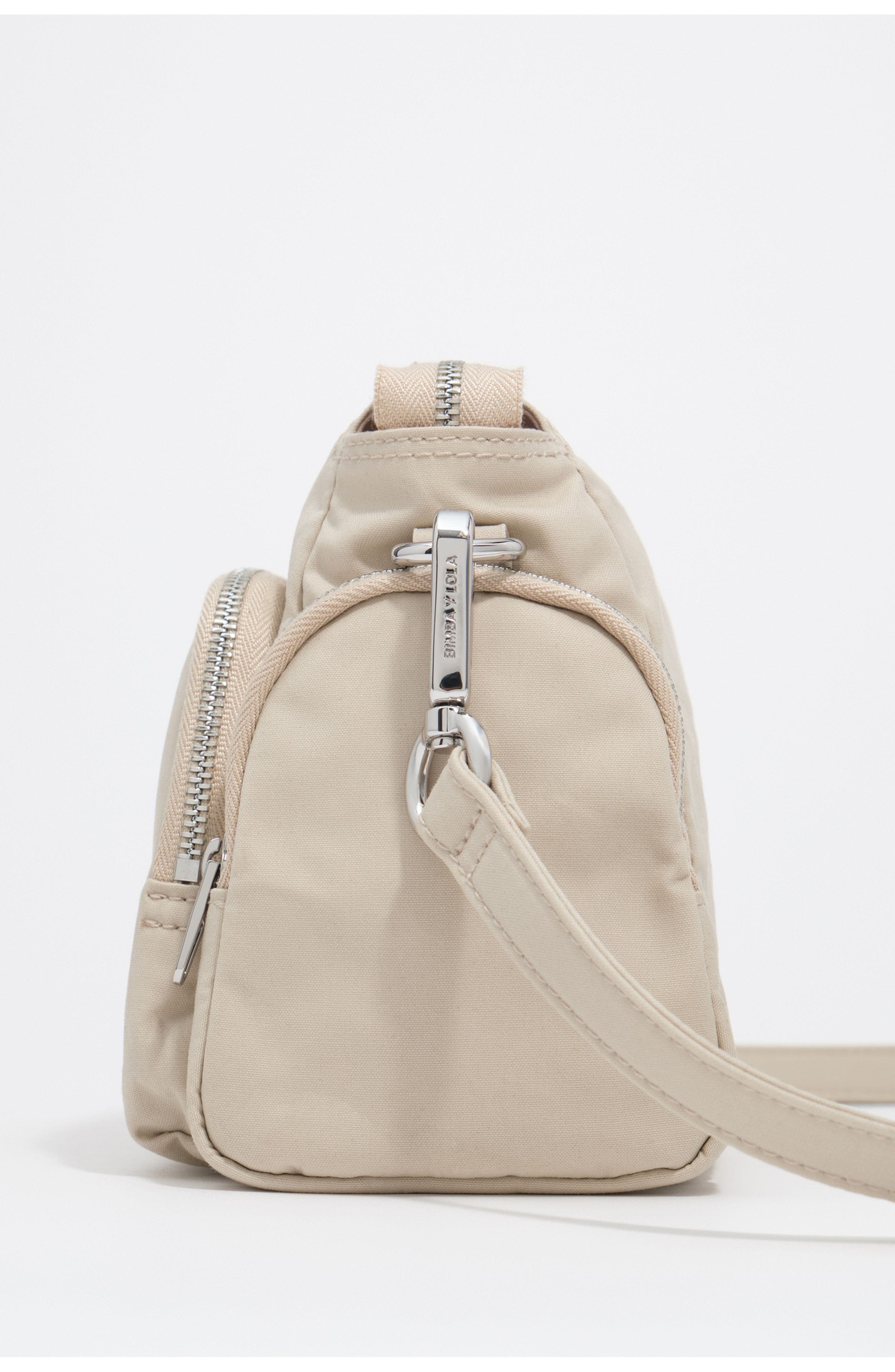 Small Cotton Shopper Bag, Alternate, color, STONE