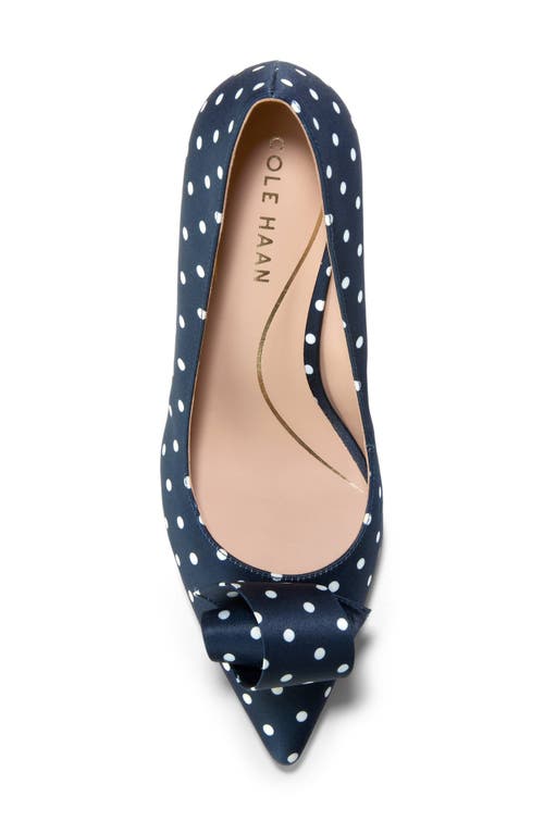 Cole Haan Florette Pointed Toe Pump In Blue