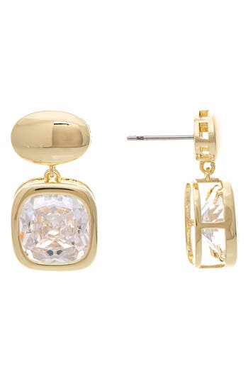 Rivka Friedman Cubic Zirconia Drop Earrings