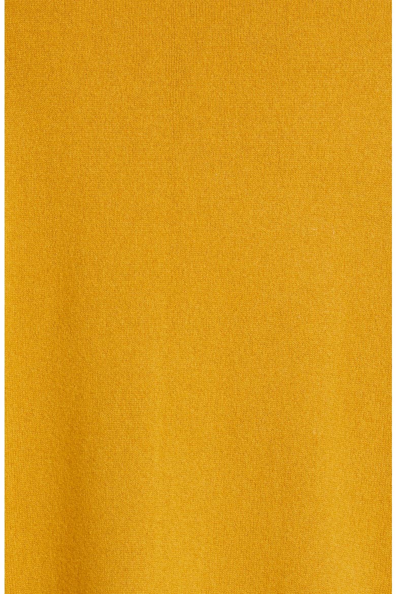 Drop Shoulder Cashmere Sweater, Alternate, color, GOLDEN AMBER