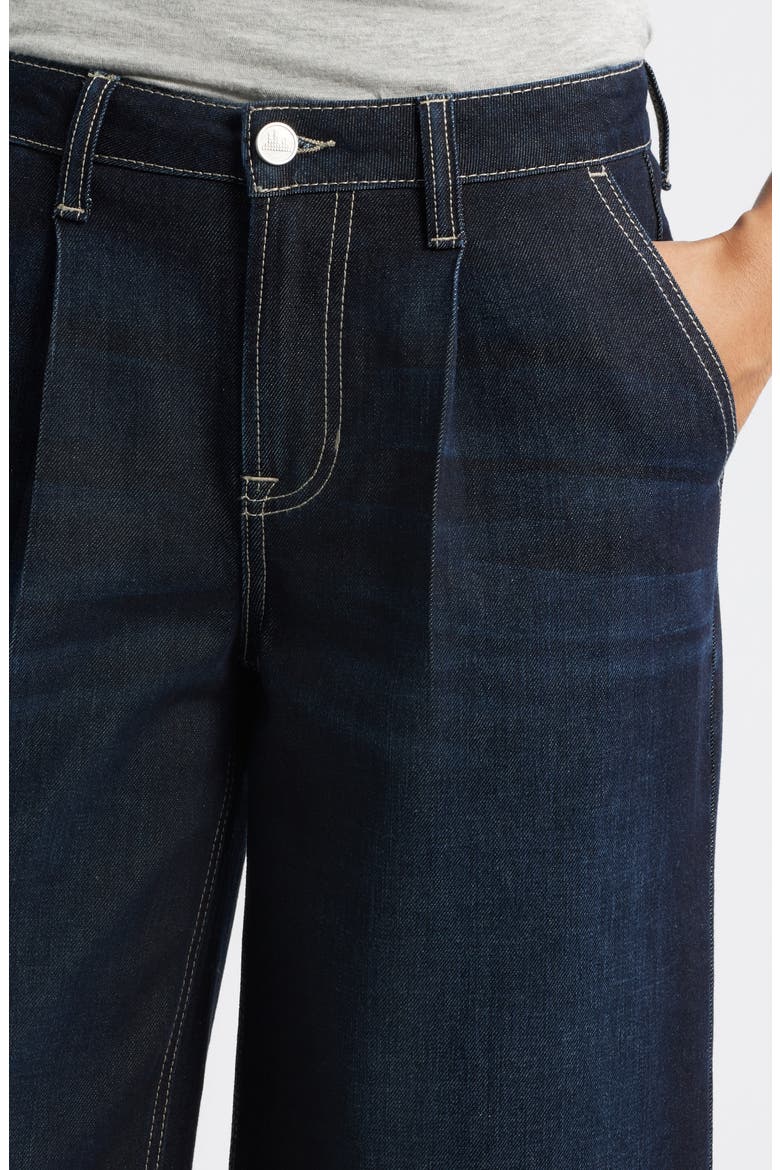 Wide Leg Trouser Jeans, Alternate, color, INDIGO