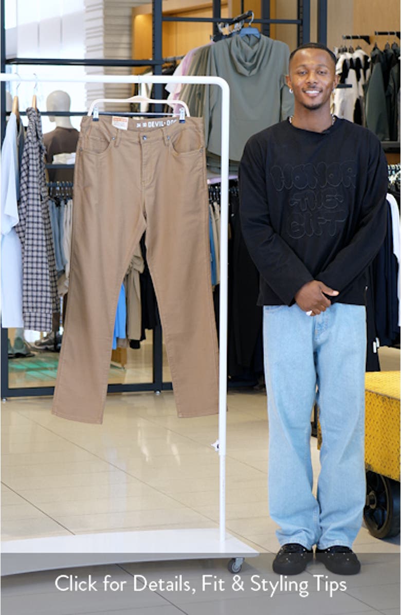 Comfort Athletic Fit Five Pocket Pants, sales video thumbnail