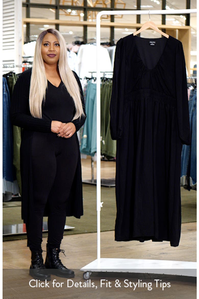 long sleeve dress in store near me Keyla Long Sleeve Maxi Dress (Women)