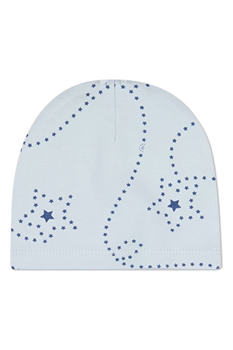 Baby Entangled Stars Beanie, Main, color, Baby Blue
