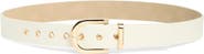 Steve Madden Smooth Faux Leather Belt