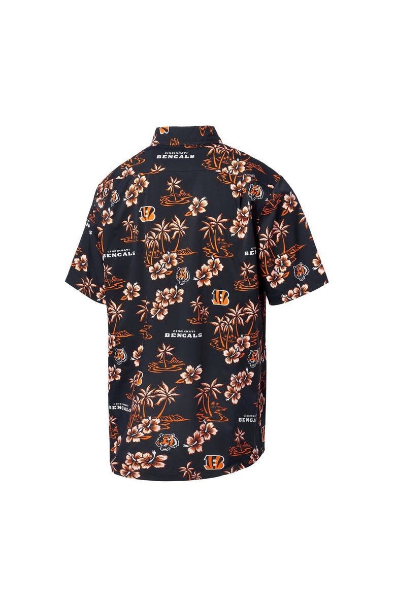 Reyn Spooner Men's Reyn Spooner Black Cincinnati Bengals Kekai Button-Up Shirt, Alternate, color, Black