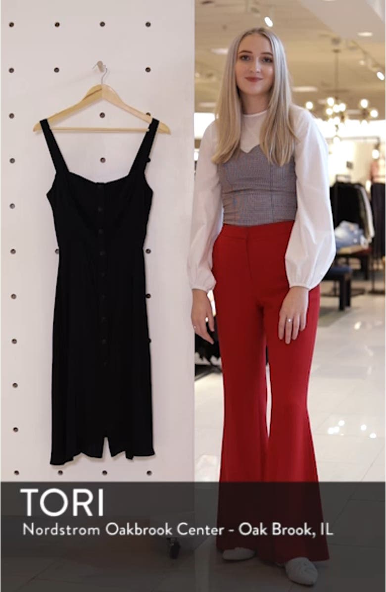 Persimmon Midi A-Line Dress, sales video thumbnail