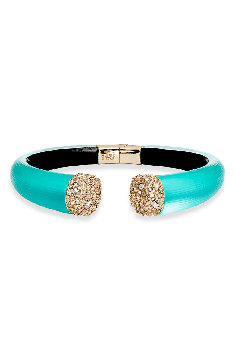Alexis Bittar Pavé Lucite<sup>®</sup> Hinge Bracelet, Main, color,