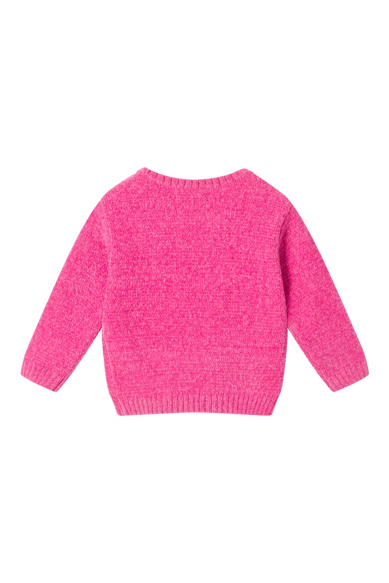 Chenille Sweater, Leggings & Headband Set, Alternate, color, PINK GUMMY