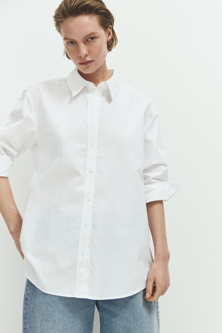 Oxford Shirt, Alternate, color, White