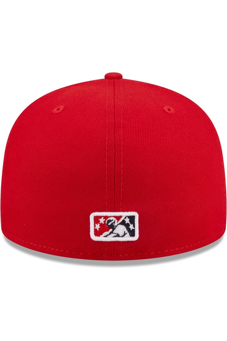 Men's New Era Red Springfield Cardinals Authentic Collection 59FIFTY Fitted Hat, Alternate, color, Red