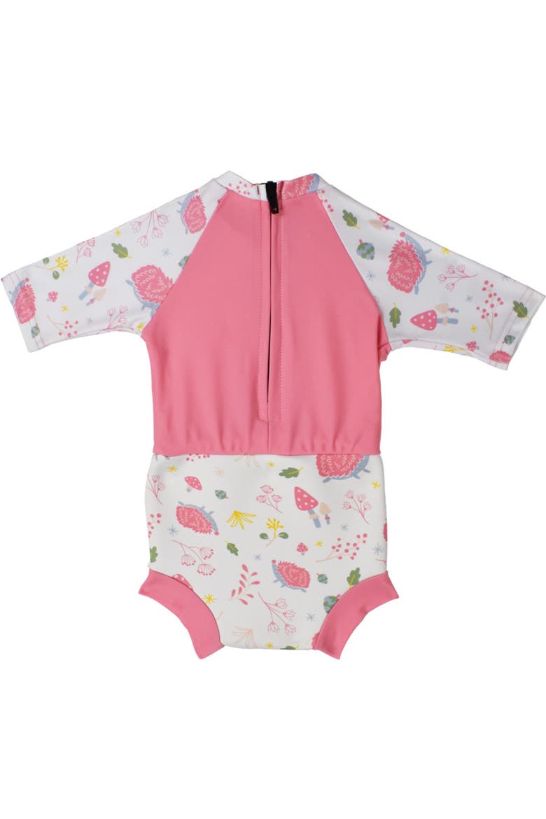 Happy Nappy® Sunsuit with Incorporated Swim Diaper, Alternate, color, Forest Walk