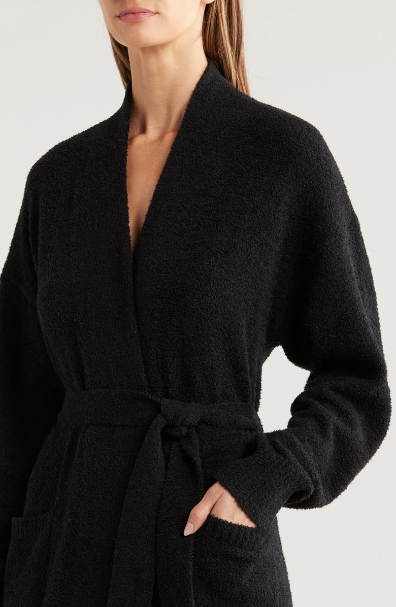 Nordstrom So Soft Robe, Alternate, color, Black