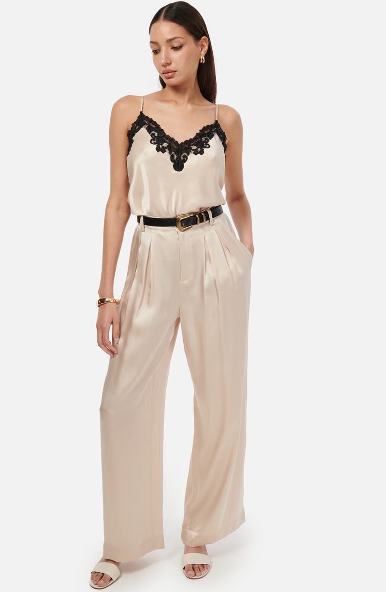 CAMI NYC Andria Lace Trim Camisole, Alternate, color, Cannoli