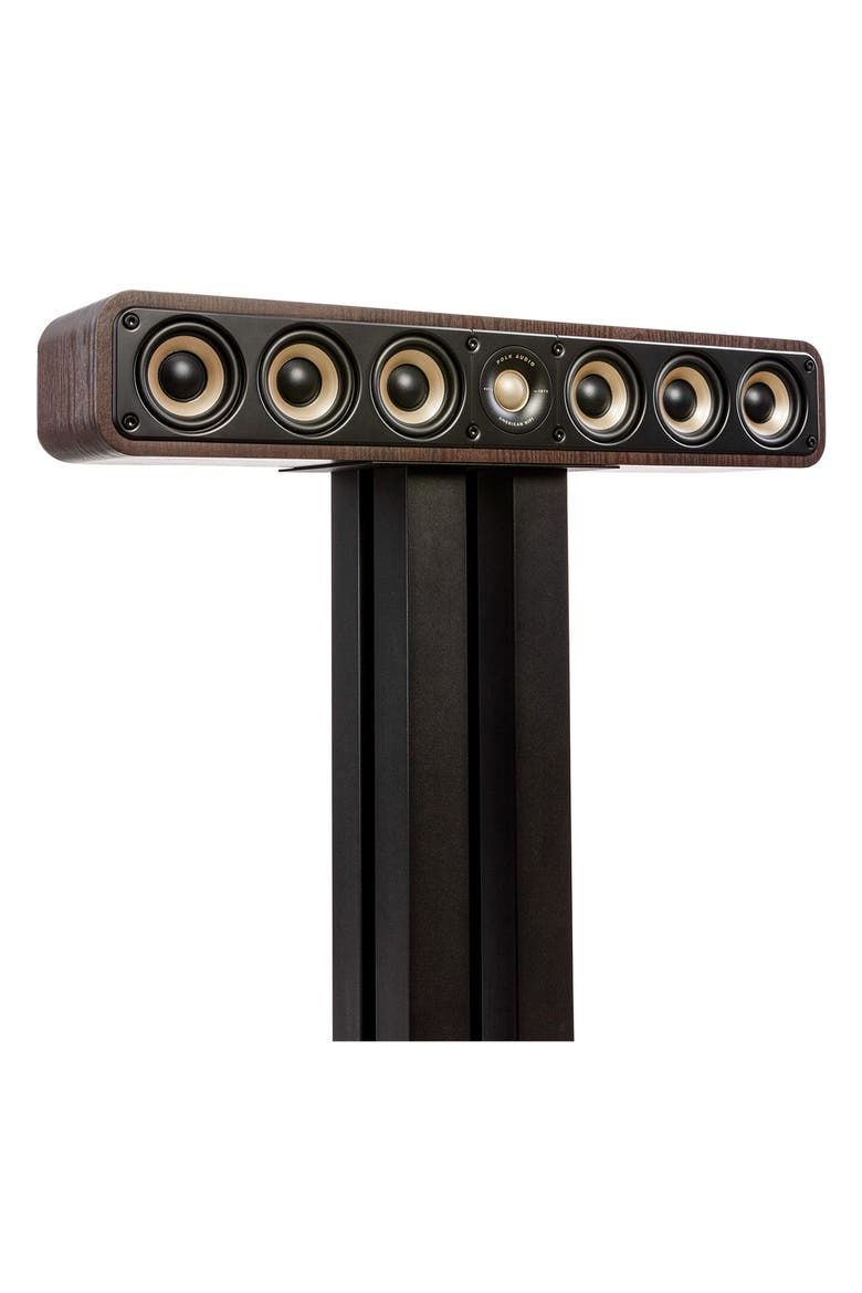 Signature Elite ES35 Slim Center Channel Speaker, Alternate, color, Walnut