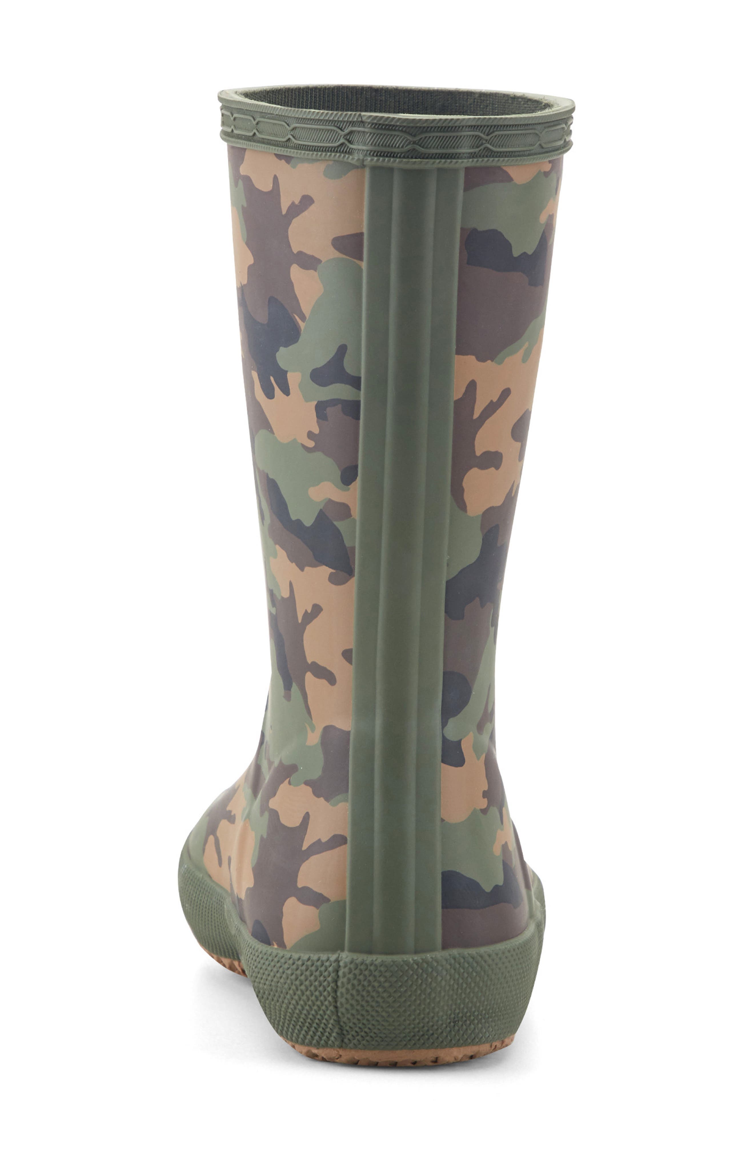 Kids' First Classic Rain Boot, Alternate, color, DARK GREEN 302