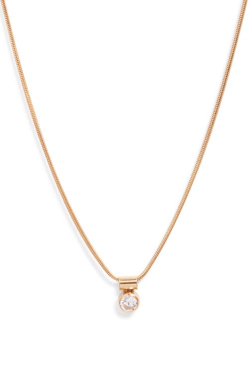 Set & Stones Ellie Birthstone Pendant Necklace In Gold