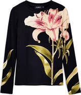 Desigual Romantic Rib Top