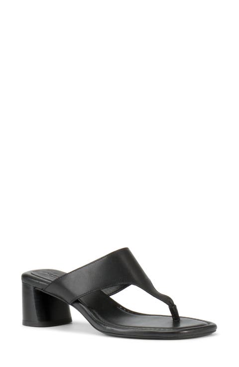Evie Block Heel Flip Flop (Women)