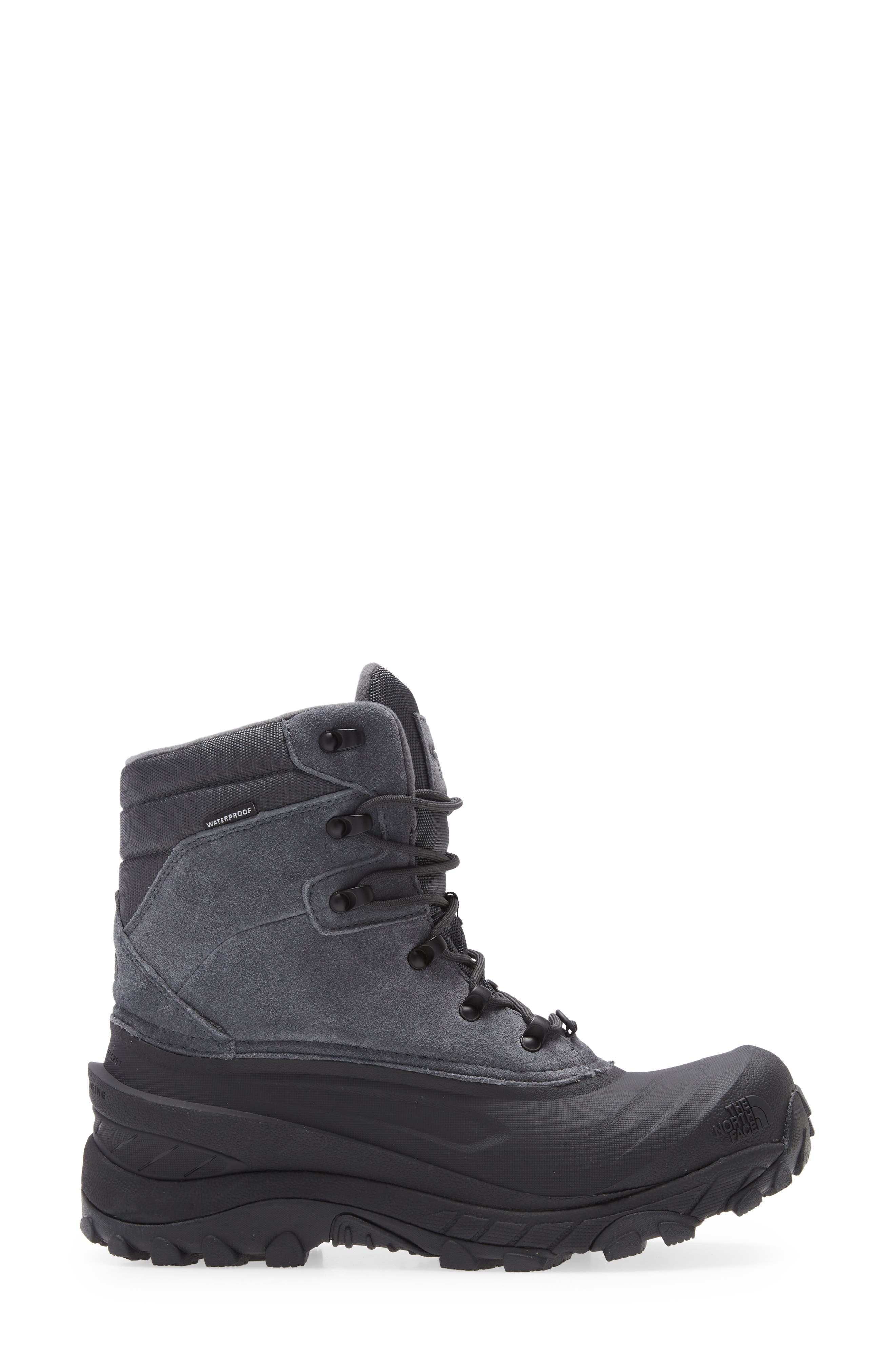 The North Face Chilkat IV Waterproof Insulated Snow Boot, Alternate, color, Grey/ Black